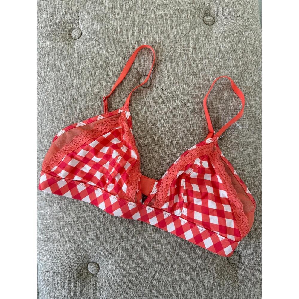 NWOT Aerie Shine Triangle Bralette M